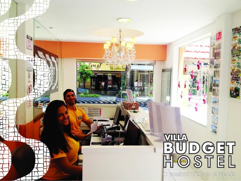 ריו דה ז'ניירו Villa Budget Hostel Copacabana מראה חיצוני תמונה